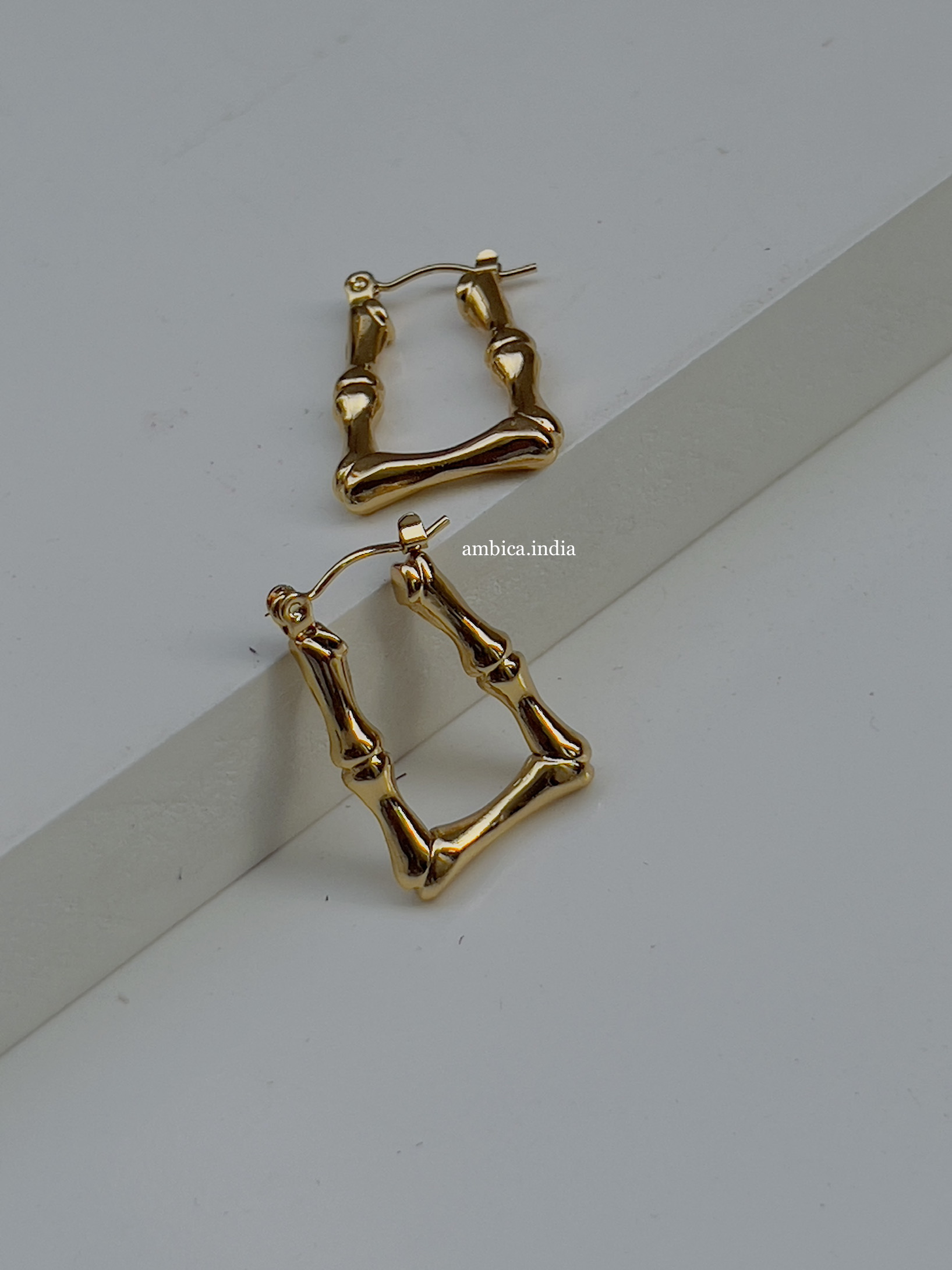 Large Bubble J Hoop Earrings – NicoleHD Jewelry