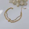 Star link chain bracelet