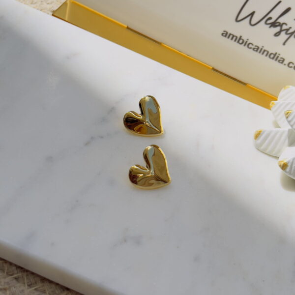 Heart earrings