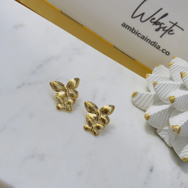 Butterfly earrings