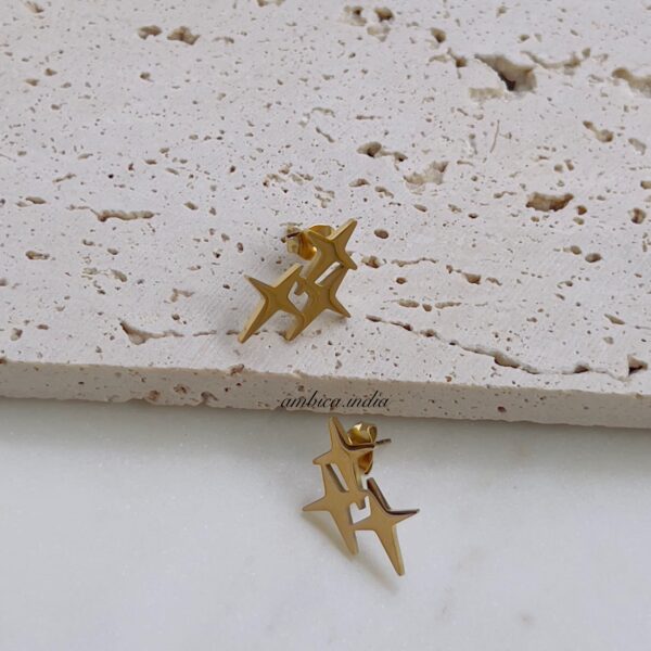 Star earrings