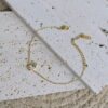 White square crystal bracelet