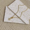Link chain with star charm necklace