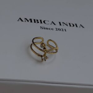 Tiny star ring