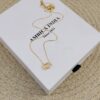White crystal necklace