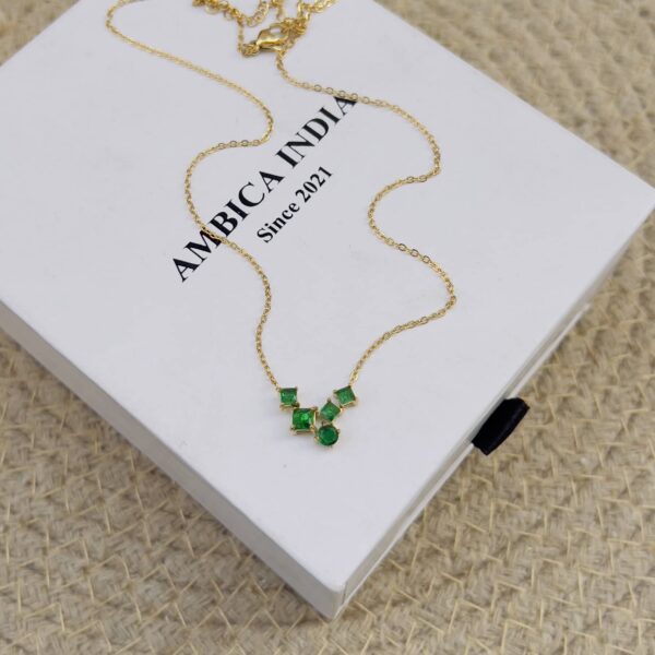Emerald necklace